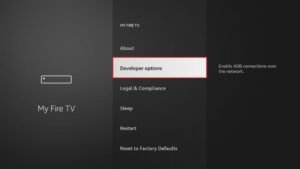 FireStick DEVELOPER OPTION